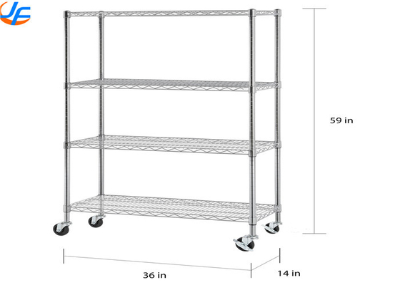 RK Bakeware China Foodservice 2/3/4 Tiers Stalowy wózek serwisowy wózek serwisowy