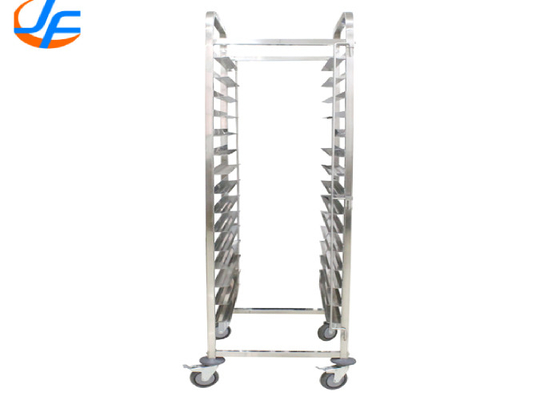 RK Bakeware China- 20 Pan End Load Bun / Sheet Pan Rack ze stali nierdzewnej - Zmontowany