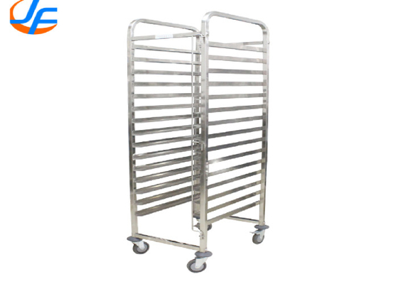 RK Bakeware China- 20 Pan End Load Bun / Sheet Pan Rack ze stali nierdzewnej - Zmontowany