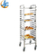RK Bakeware China- Aluminiowy komercyjny wózek do piekarni / 32 tacki stojak do piekarni ze stali nierdzewnej