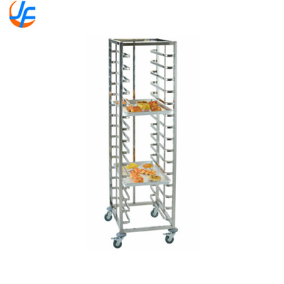 RK Bakeware China-Full-Swelded High Quality Baking Oven Rack 800*600 Baking Tray Trolley