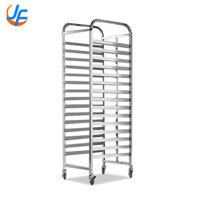 RK Bakeware China-Full-Swelded High Quality Baking Oven Rack 800*600 Baking Tray Trolley