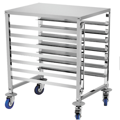 RK Bakeware China Foodservice NSF Restauracja Gn1/1 Piekarnia Wózek na żywność / Mobilny wózek ze stali nierdzewnej