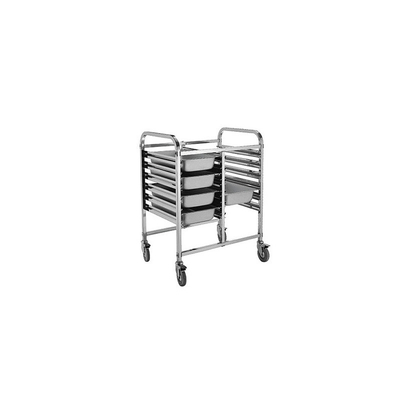 RK Bakeware China Foodservice NSF Podwójne ławki stożkowe wózek z stali nierdzewnej wózek piekarni