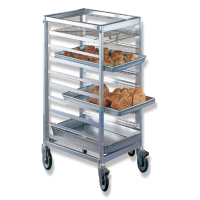 Rk Bakeware China-Z Frame 20 Pan End Load Nierdzewna Stalowa Gniazdowa Pojazdka Bun Sheet Pan Rack - Zmontowany