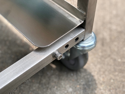 Rk Bakeware China-Stainless Steel Z Frame Nesting Rack Trolley do produkcji piekarni