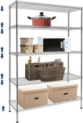 Rk Bakeware China Foodservice Commercial Wire Shelf Heavy Duty Metal Storage Rack Shelf Unit dla kuchni