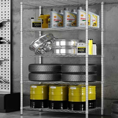 Rk Bakeware China Foodservice Commercial Wire Shelf Heavy Duty Metal Storage Rack Shelf Unit dla kuchni